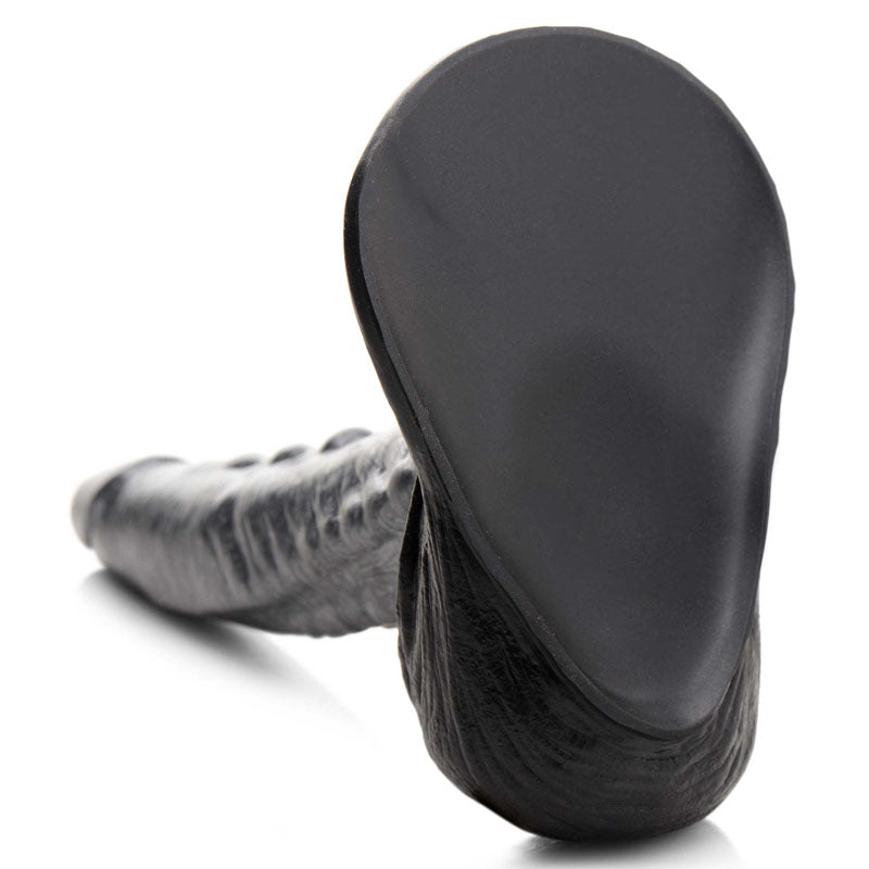 Buy Creature Cocks The Gargoyle Rock Hard Silicone Dildo - Silver 23.6 cm Fantasy Dildo – Naughtyhut NZ sex toys online. Discreet delivery & top brands.