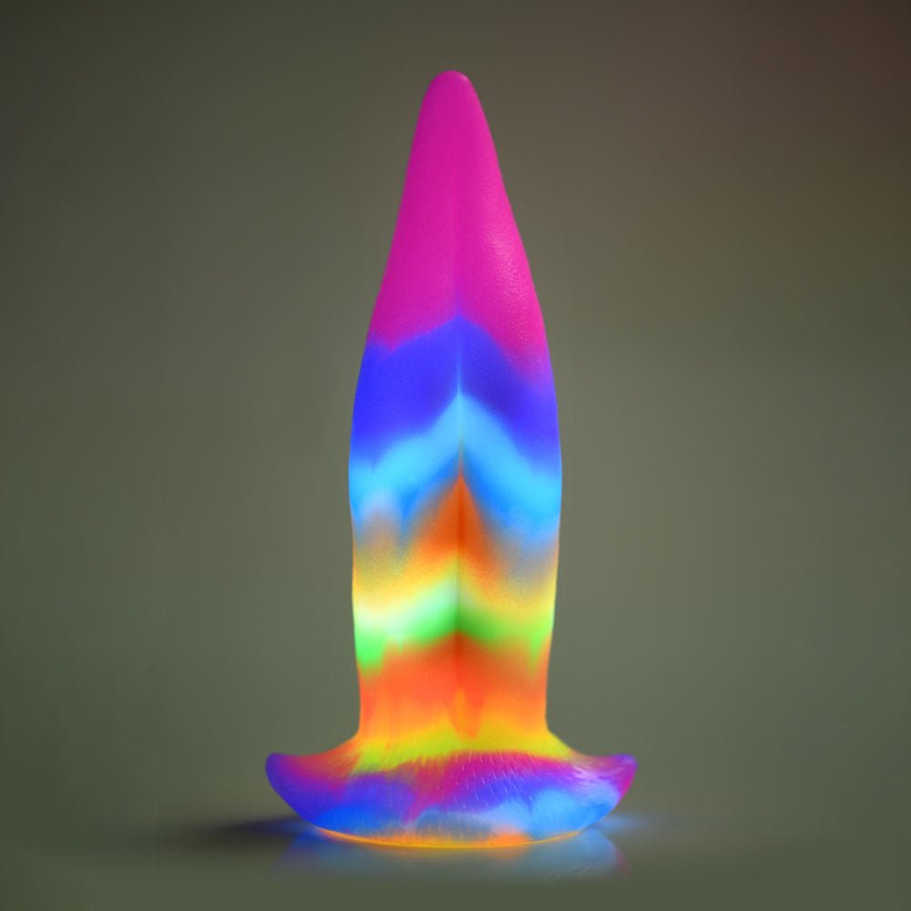 Buy Creature Cocks Unicorn Kiss Silicone Dildo - Coloured 21.4 cm Fantasy Unicorn Tongue Dildo – Naughtyhut NZ sex toys online. Discreet delivery & top brands.