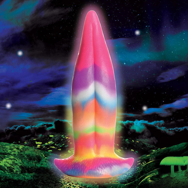 Buy Creature Cocks Unicorn Kiss Silicone Dildo - Coloured 21.4 cm Fantasy Unicorn Tongue Dildo – Naughtyhut NZ sex toys online. Discreet delivery & top brands.