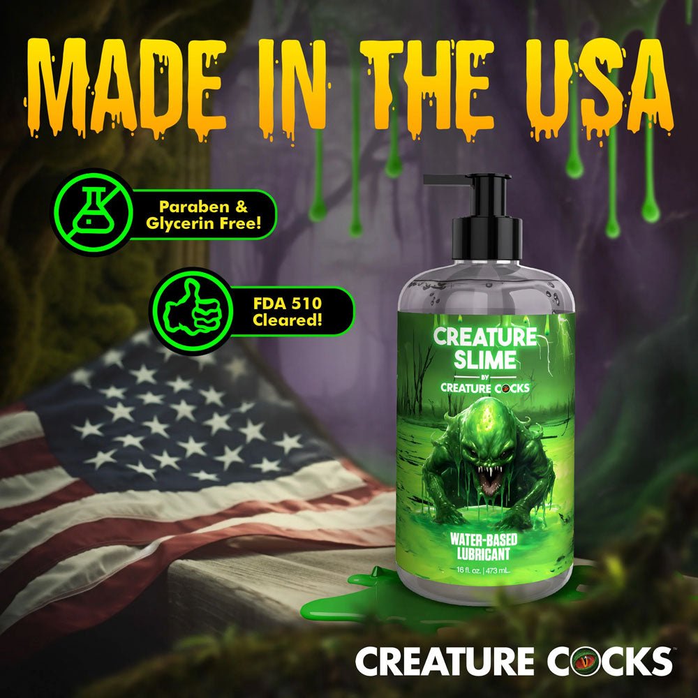 Buy Creature Cocks Water - Based Lubricant - 473 ml - Water Based Lubricant - 473 ml Pump Bottle – Naughtyhut NZ sex toys online. Discreet delivery & top brands.