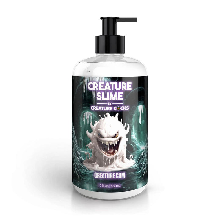 Buy Creature Slime by Creature Cocks - Creature Cum - Cum Lubricant - 473 ml Pump Bottle – Naughtyhut NZ sex toys online. Discreet delivery & top brands.