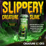 Buy Creature Slime by Creature Cocks - Green Slime - Green Water Based Lubricant - 118 ml Bottle – Naughtyhut NZ sex toys online. Discreet delivery & top brands.