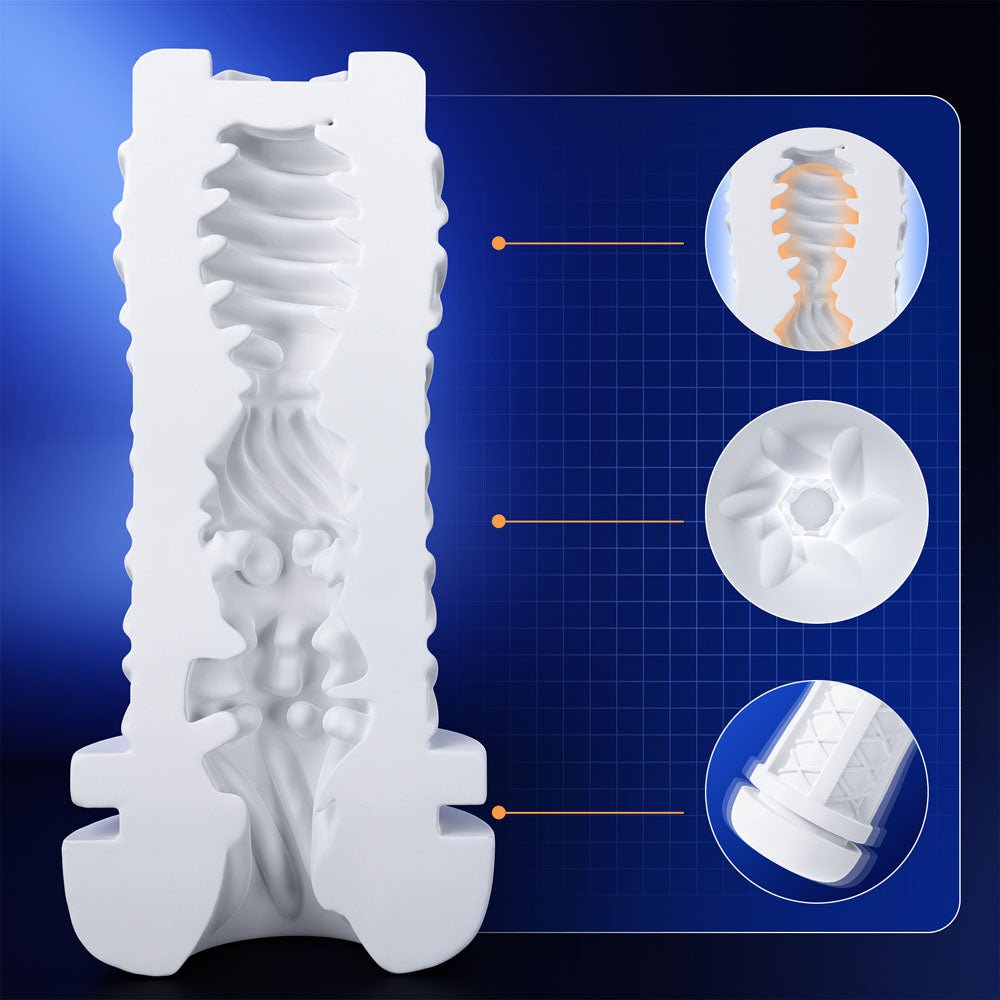 Buy CyberSkin The Warrior - Replacement Sleeve - Replacement Sleeve for CyberSkin The Warrior – Naughtyhut NZ sex toys online. Discreet delivery & top brands.