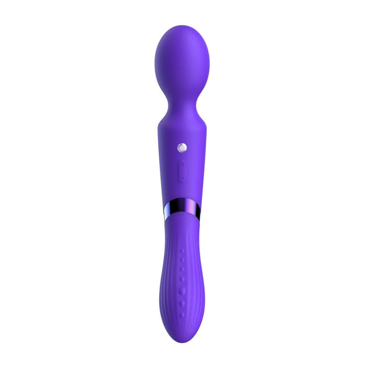 Buy De39: Double - Ended Luv Wand - Dark Purple – Naughtyhut NZ sex toys online. Discreet delivery & top brands.