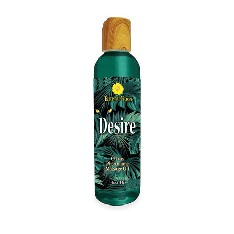 Buy Desire Pheromone Massage Oil - Citrus Scented Pheromone Massage Oil - 118 ml – Naughtyhut NZ sex toys online. Discreet delivery & top brands.