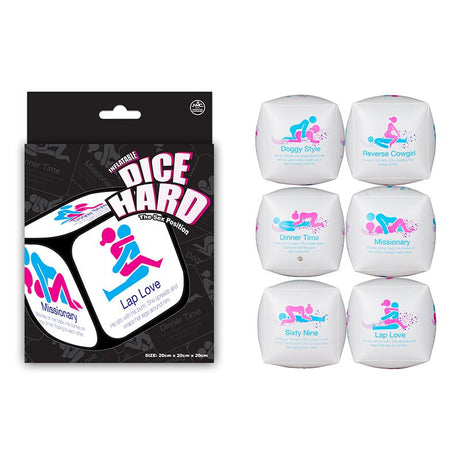 Buy Dice Hard - Inflatable Dice Game – Naughtyhut NZ sex toys online. Discreet delivery & top brands.