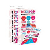 Buy Dicklips Gummy Cock Rings (Singles) 3 Assorted Flavors 21 Pc/Display – Naughtyhut NZ sex toys online. Discreet delivery & top brands.