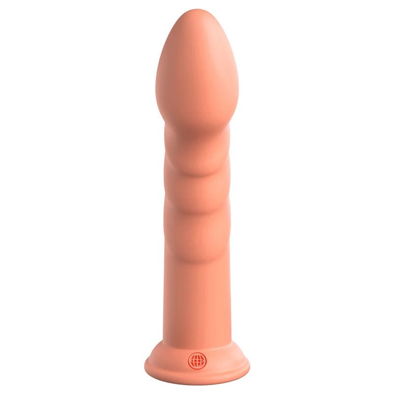 Dillio Platinum Super Eight - Peach - Peach 20.3 cm (8'') Dong – Sex toys NZ by Naughtyhut. Discreet delivery nationwide.