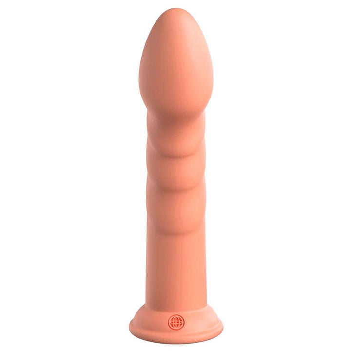 Dillio Platinum Super Eight - Peach - Peach 20.3 cm (8'') Dong – Sex toys NZ by Naughtyhut. Discreet delivery nationwide.