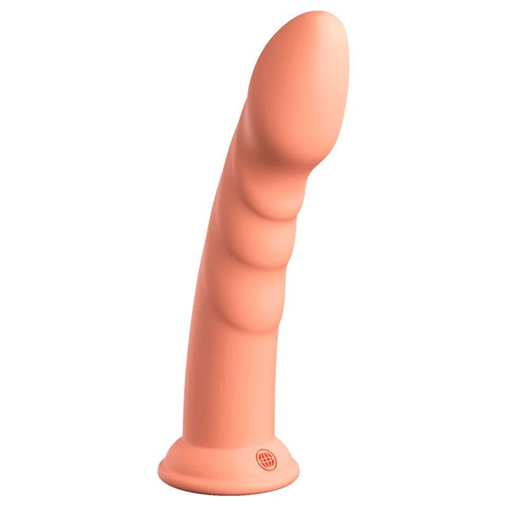 Dillio Platinum Super Eight - Peach - Peach 20.3 cm (8'') Dong – Sex toys NZ by Naughtyhut. Discreet delivery nationwide.