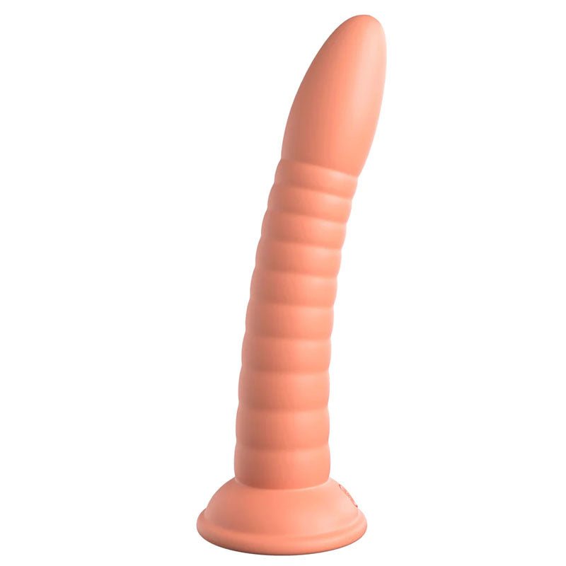 Dillio Platinum Wild Thing - Peach - Peach 17.8 cm (7'') Dong – Sex toys NZ by Naughtyhut. Discreet delivery nationwide.