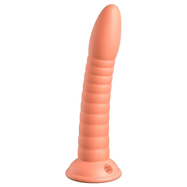Dillio Platinum Wild Thing - Peach - Peach 17.8 cm (7'') Dong – Sex toys NZ by Naughtyhut. Discreet delivery nationwide.