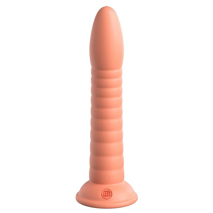 Dillio Platinum Wild Thing - Peach - Peach 17.8 cm (7'') Dong – Sex toys NZ by Naughtyhut. Discreet delivery nationwide.