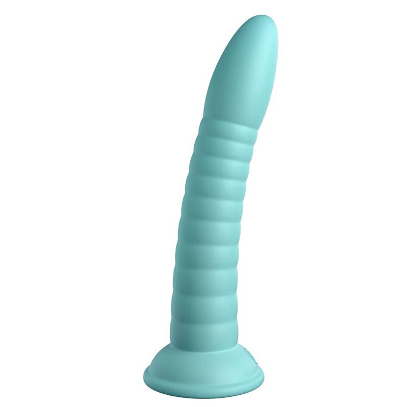 Dillio Platinum Wild Thing - Teal - Teal 17.8 cm (7'') Dong – Sex toys NZ by Naughtyhut. Discreet delivery nationwide.