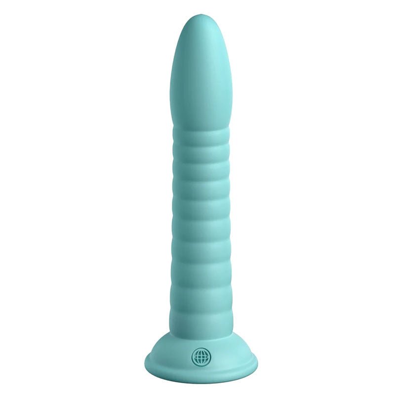 Dillio Platinum Wild Thing - Teal - Teal 17.8 cm (7'') Dong – Sex toys NZ by Naughtyhut. Discreet delivery nationwide.