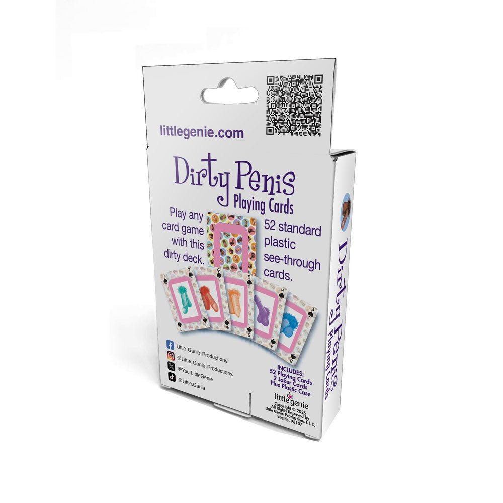 Buy Dirty Penis Playing Cards - Waterproof Novelty Playing Cards – Naughtyhut NZ sex toys online. Discreet delivery & top brands.