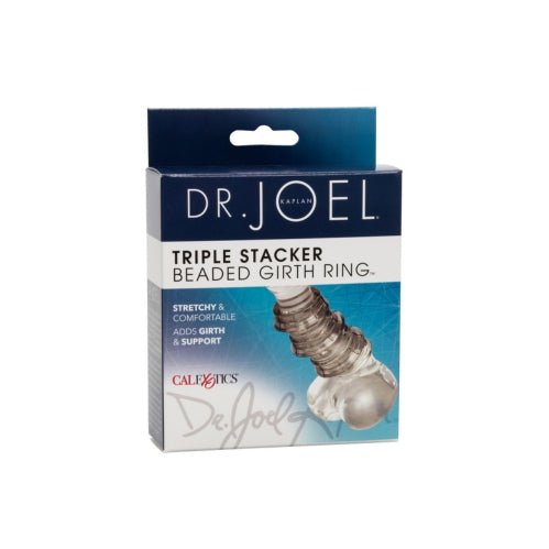 Dr. Joel Kaplan® Triple Stacker Beaded Girth Ring – Sex toys NZ by Naughtyhut. Discreet delivery nationwide.
