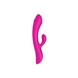 Buy Dr42: Double Thumping Rabbit Vibrator - Pink – Naughtyhut NZ sex toys online. Discreet delivery & top brands.