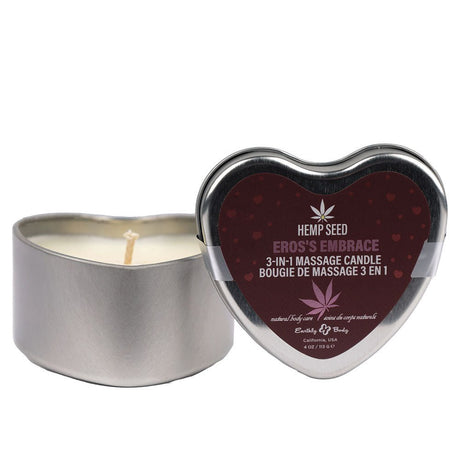 Buy EB Hemp Seed 3 in 1 Massage Heart Candle - Eros Embrace - Eros Embrace (Fuji Apple, Asian Pear, Sumire Violet) - 113 g at NZ’s Mega Adult Toys Store. Discover premium sex toys with discreet shipping at the best price in NZ