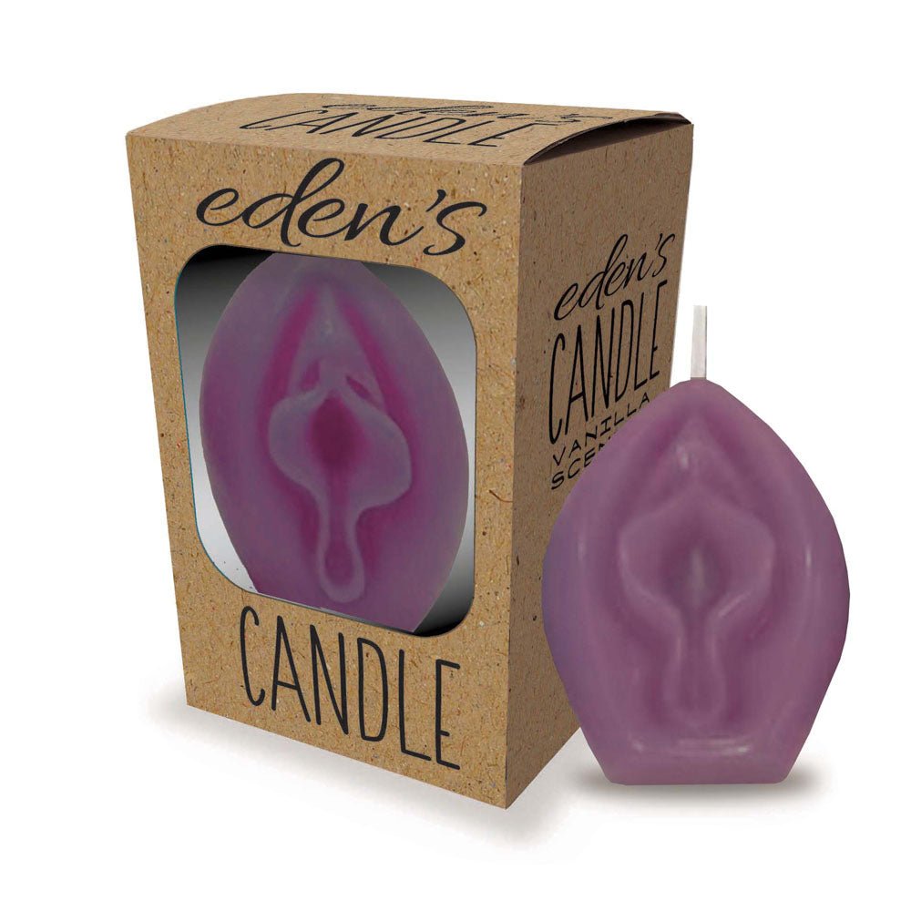 Eden's Candles Vagina - Vanilla - Display of 12 - Coloured Vanilla Scented Candles - Set of 12 – Sex toys NZ by Naughtyhut. Discreet delivery nationwide.