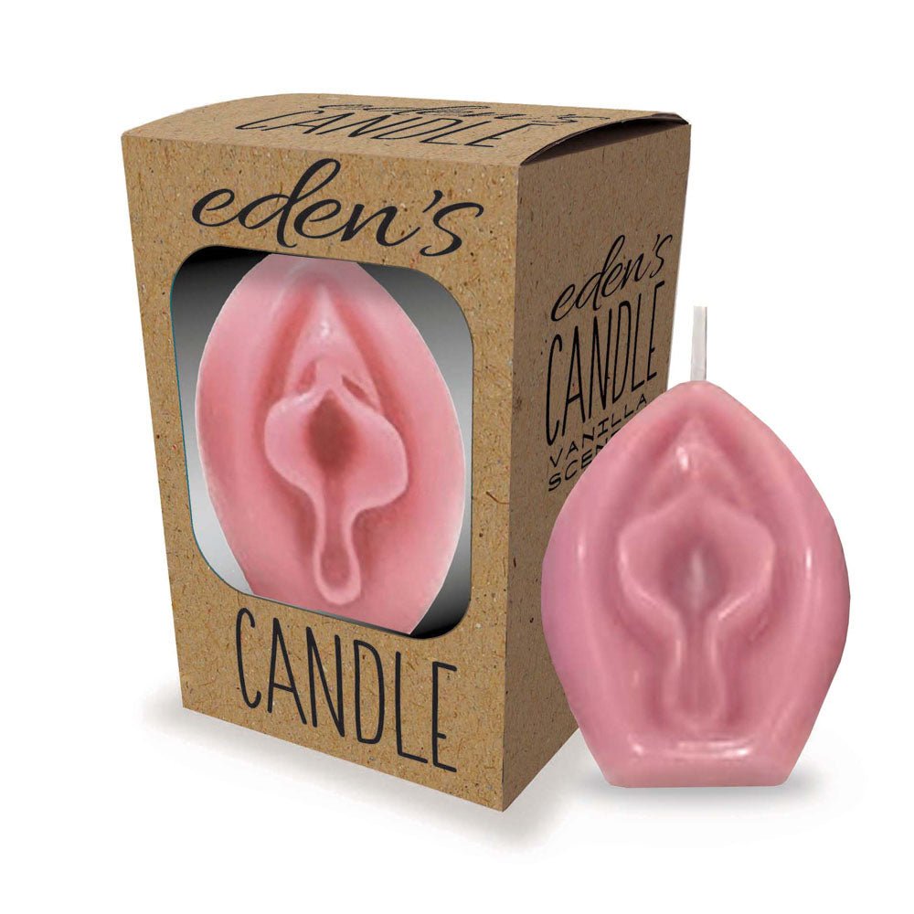Eden's Candles Vagina - Vanilla - Display of 12 - Coloured Vanilla Scented Candles - Set of 12 – Sex toys NZ by Naughtyhut. Discreet delivery nationwide.