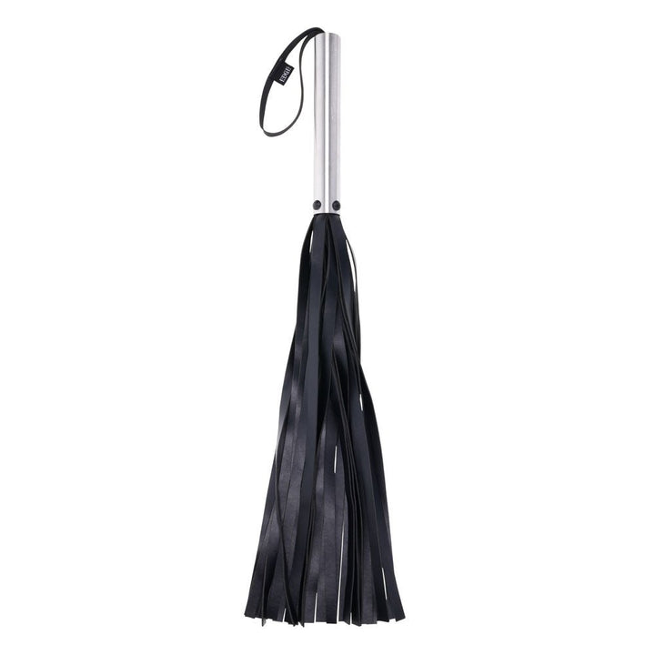 EDGE Flogger - Black Flogger Whip with Metal Handle – Sex toys NZ by Naughtyhut. Discreet delivery nationwide.
