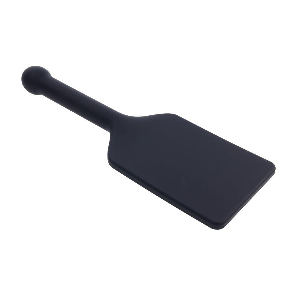 EDGE FUCK TOY Silicone Paddle - Black Silicone Spanking Paddle – Sex toys NZ by Naughtyhut. Discreet delivery nationwide.