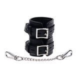 Buy EDGE Handcuffs - Black Restraints – Naughtyhut NZ sex toys online. Discreet delivery & top brands.
