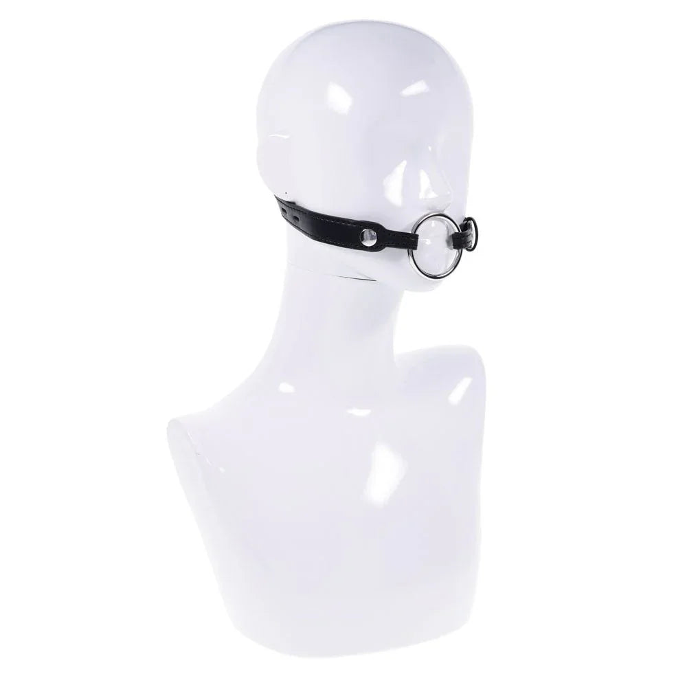 EDGE Interchangeable Ring Gag worn on a mannequin head