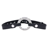 Buy EDGE Interchangeable Ring Gag - Black Mouth Gag Restraint with 2 Interchangeable Pieces – Naughtyhut NZ sex toys online. Discreet delivery & top brands.