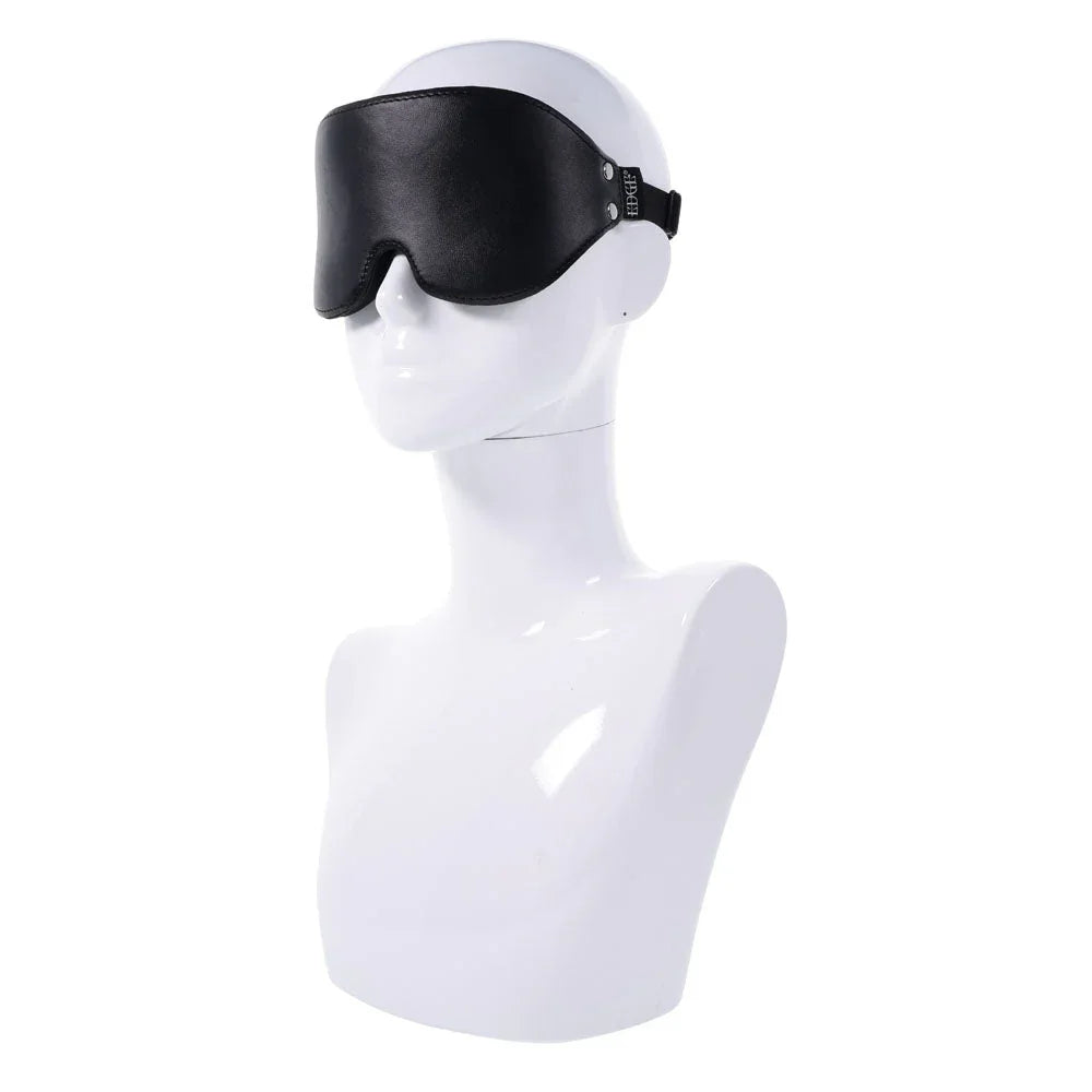EDGE Lights Out Blindfold worn on a white mannequin head