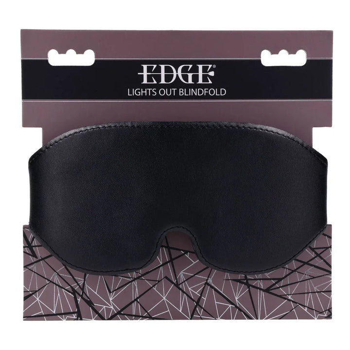 EDGE Lights Out Blindfold retail card, front of pack