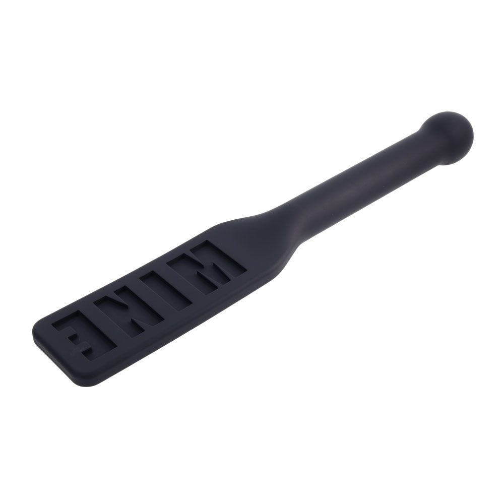EDGE MINE Silicone Paddle - Black Spanking Paddle – Sex toys NZ by Naughtyhut. Discreet delivery nationwide.