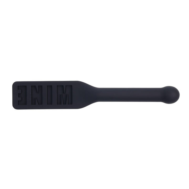 EDGE MINE Silicone Paddle - Black Spanking Paddle – Sex toys NZ by Naughtyhut. Discreet delivery nationwide.