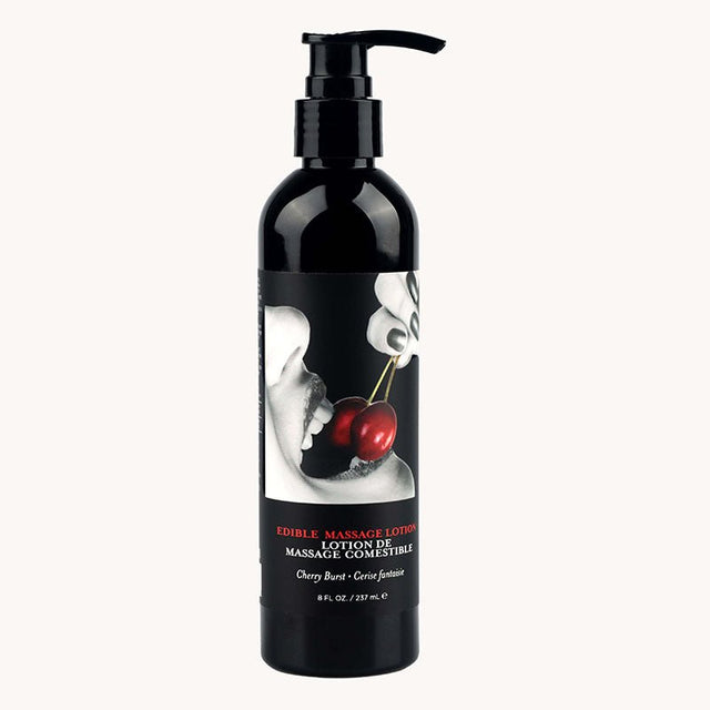 Buy Edible Massage Lotion - Cherry - Cherry Flavoured Massage Lotion - 237 ml – Naughtyhut NZ sex toys online. Discreet delivery & top brands.