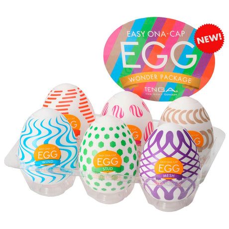 Buy Egg Wonder Package 6 pack – Naughtyhut NZ sex toys online. Discreet delivery & top brands.