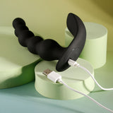 Buy Evolved BEAD ME UP - Black 16.8 cm USB Rechargeable Vibrating Anal Beads with Wireless Remote – Naughtyhut NZ sex toys online. Discreet delivery & top brands.