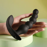 Buy Evolved BEAD ME UP - Black 16.8 cm USB Rechargeable Vibrating Anal Beads with Wireless Remote – Naughtyhut NZ sex toys online. Discreet delivery & top brands.