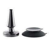 Buy Evolved BEGINNER METAL PLUG - Black Chrome 11.2 cm USB Rechargeable Vibrating Butt Plug – Naughtyhut NZ sex toys online. Discreet delivery & top brands.