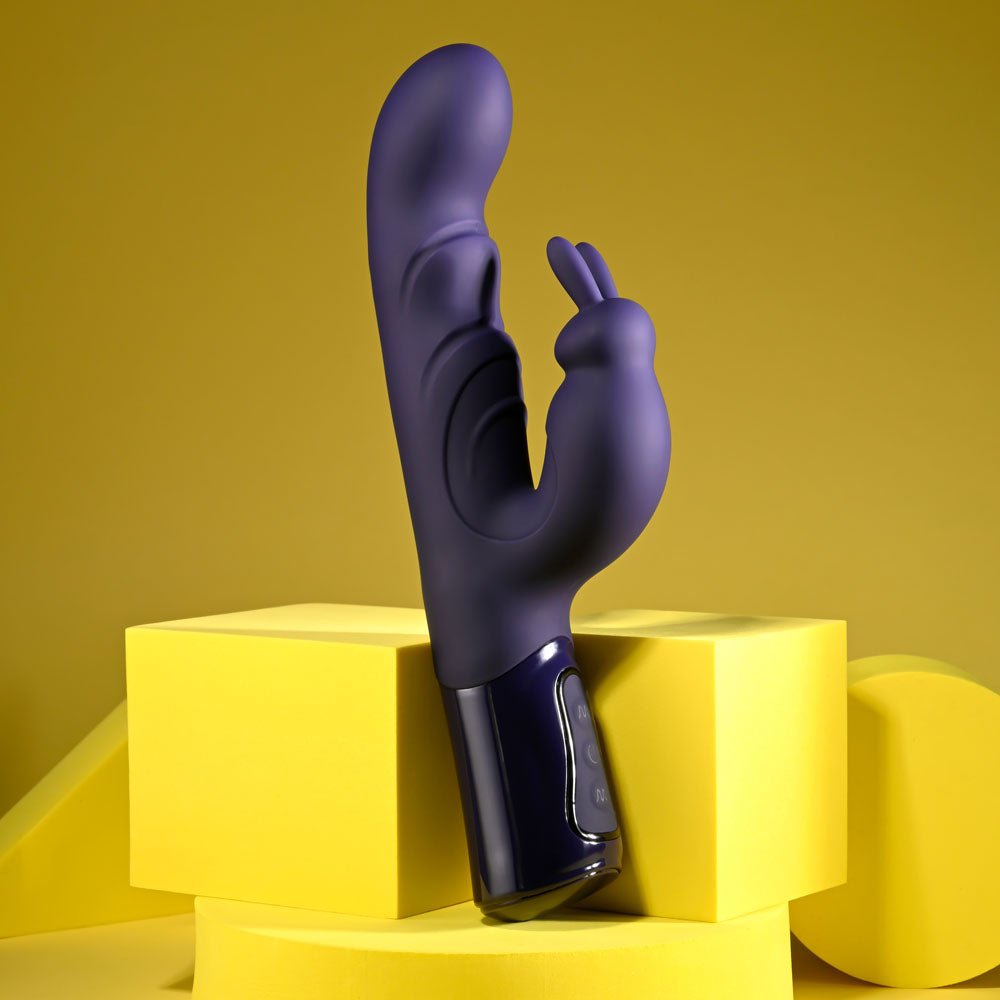 Buy Evolved BIG DEAL - Purple 25.7 cm USB Rechargeable Rabbit Vibrator – Naughtyhut NZ sex toys online. Discreet delivery & top brands.