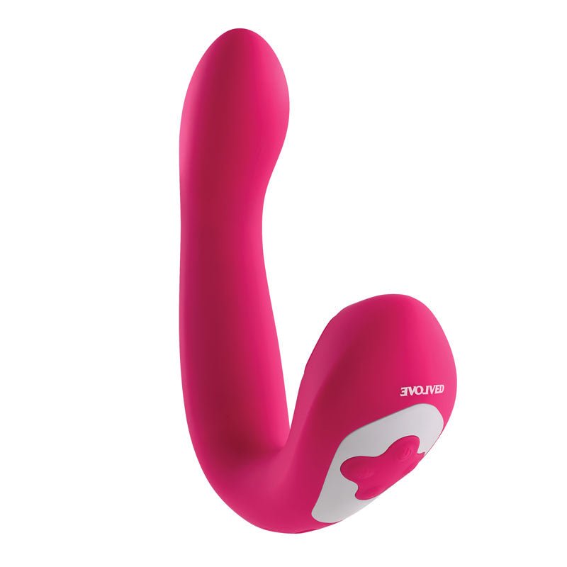 Buy Evolved BUCK WILD - Pink USB Rechargeable Flicking Vibrator – Naughtyhut NZ sex toys online. Discreet delivery & top brands.
