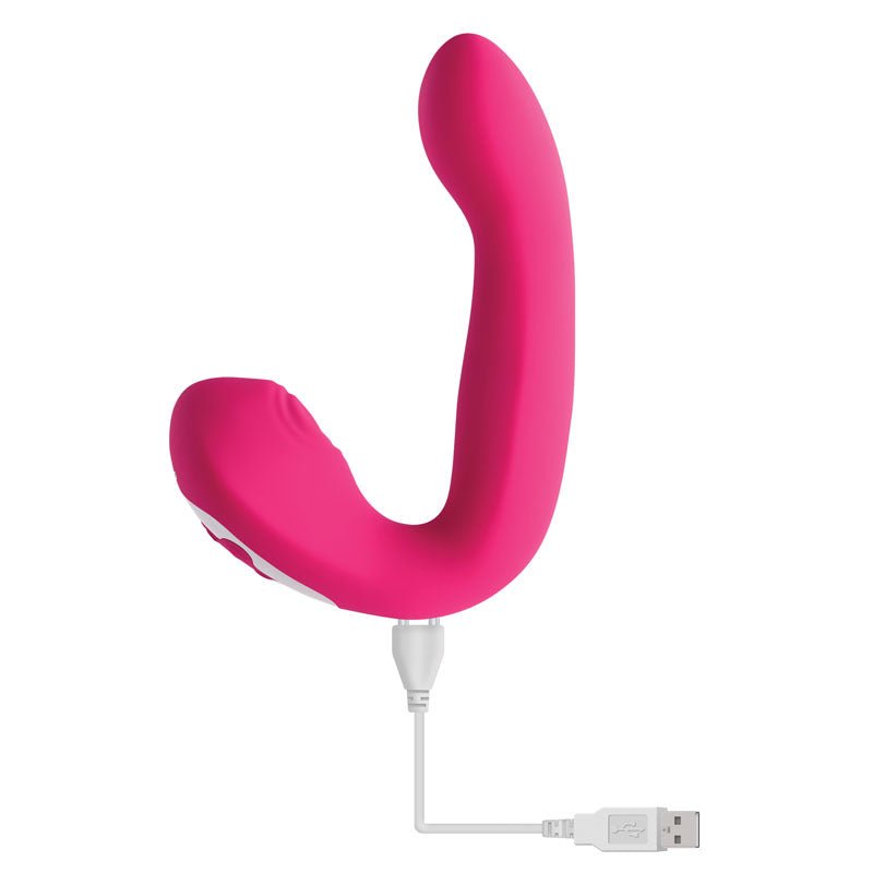 Buy Evolved BUCK WILD - Pink USB Rechargeable Flicking Vibrator – Naughtyhut NZ sex toys online. Discreet delivery & top brands.