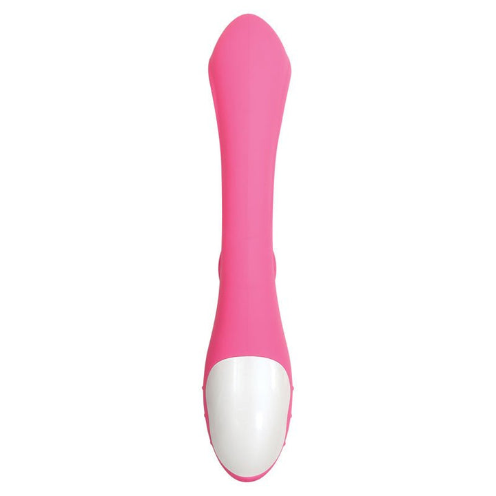 Evolved Bunny Kisses - Pink 20 cm USB Rechargeable Rabbit Vibrator – Sex toys NZ by Naughtyhut. Discreet delivery nationwide.