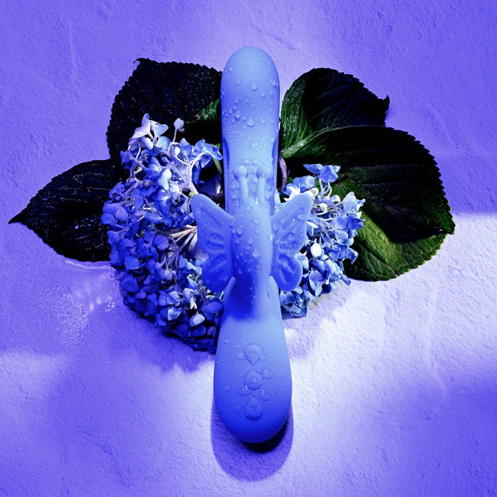 Buy Evolved BUTTERFLY DREAMS - Purple 23.8 cm USB Rechargeable Butterfly Vibrator – Naughtyhut NZ sex toys online. Discreet delivery & top brands.