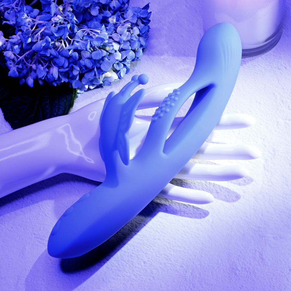 Buy Evolved BUTTERFLY DREAMS - Purple 23.8 cm USB Rechargeable Butterfly Vibrator – Naughtyhut NZ sex toys online. Discreet delivery & top brands.