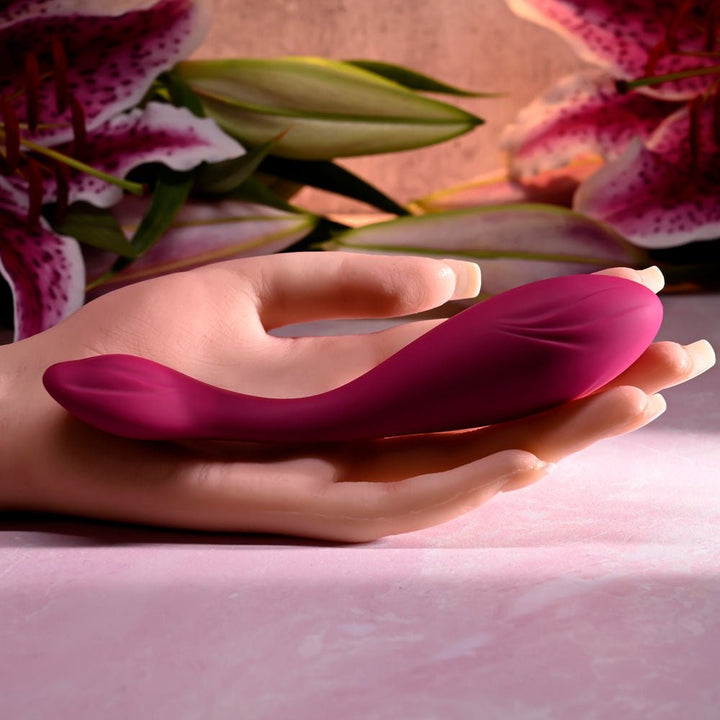 Evolved CHERRY POSE - Pink 16.1 cm USB Rechargeable Flexible & Posable Vibrator with Remote – Sex toys NZ by Naughtyhut. Discreet delivery nationwide.