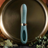 Buy Evolved CHICK FLICK - Olive Green 24 cm USB Rechargeable Vibrator with Flicking Tip – Naughtyhut NZ sex toys online. Discreet delivery & top brands.