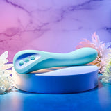 Buy Evolved COME WITH ME - Teal 20.3 cm USB Rechargeable Vibrator with Flicking Head – Naughtyhut NZ sex toys online. Discreet delivery & top brands.