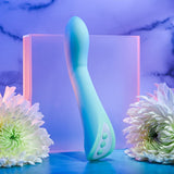 Buy Evolved COME WITH ME - Teal 20.3 cm USB Rechargeable Vibrator with Flicking Head – Naughtyhut NZ sex toys online. Discreet delivery & top brands.