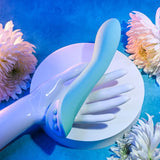 Buy Evolved COME WITH ME - Teal 20.3 cm USB Rechargeable Vibrator with Flicking Head – Naughtyhut NZ sex toys online. Discreet delivery & top brands.